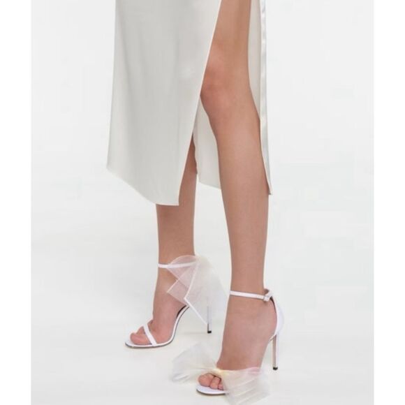 RAYE Bubbly Heel in Ivory White Size 8 / Néw No Box - Picture 2 of 12